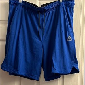 Reebok Men's Vibrant Blue Sports Shorts NWOT 2xl